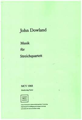 Dowland, J: Musik für 3 Violinen und Violoncello