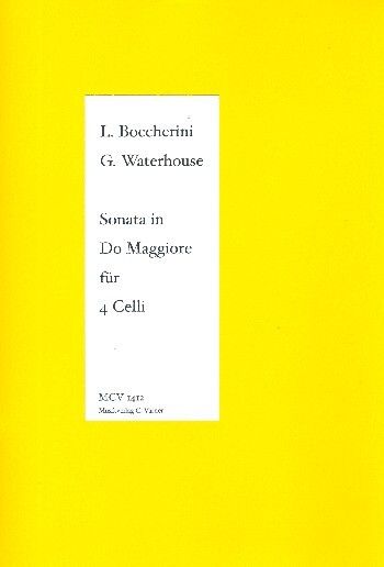 Boccherini, L: Sonate D-Dur