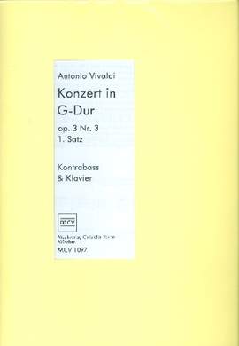 Vivaldi, A: Konzert G-Dur op.3,3 Satz 1