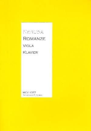 Neruda, F: Romanze op.47 für Viola und Klavier