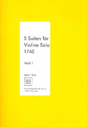 Anonymous: 5 Suiten Band 1 (Nr.1-3)