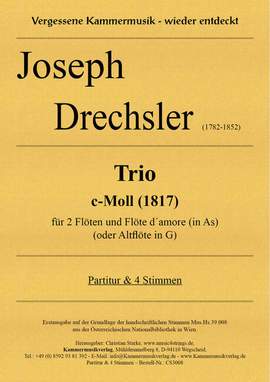 Drechsler, J: Trio c-Moll (1817)