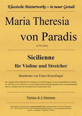 Paradis, M T v: Sicilienne