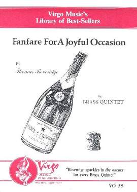 Beveridge, T: Fanfare for a joyful Occasion