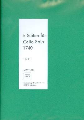 Anonymous: 5 Suiten von 1740 Band 1 (Nr.1-3)