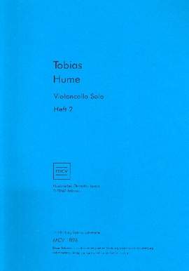 Hume, T: Kleine Stücke Band 2 für Violoncello solo