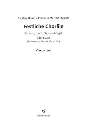 Klomp, C: Festliche Choräle