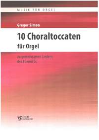 Simon, G: 10 Choraltoccaten zu gemeinsamen Liedern des EG und GL (+CD)