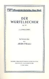 Pauli, J: Der Würfelbecher op.109 für Männerchor