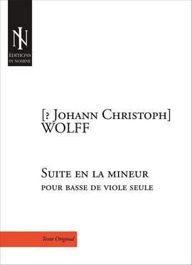 Wolff, J C: Suite en la mineur