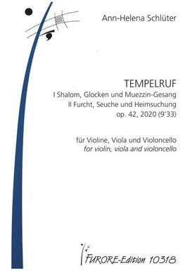 Schlüter, A: Tempelruf op.42