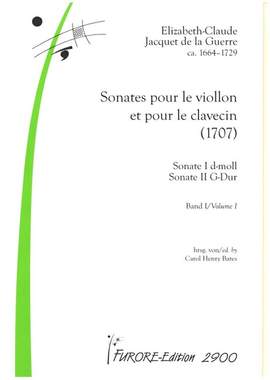 Jacquet de La Guerre, É: Sonates pour le viollon et le clavecin