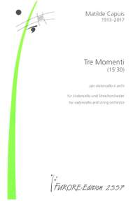 Capuis, M: Tre Momenti