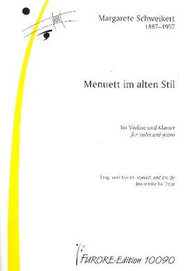Schweikert, M: Menuett im alten Stil