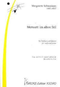 Schweikert, M: Menuett im alten Stil