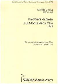 Capius, M: Preghiera di Gesú sul Monte degli Olivi
