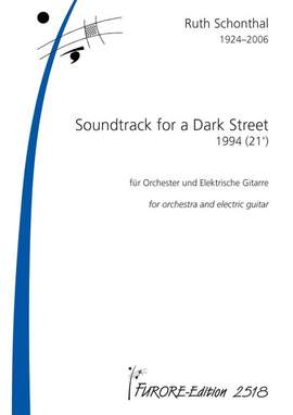 Schonthal, R: Soundtrack for a Dark Street (1994)