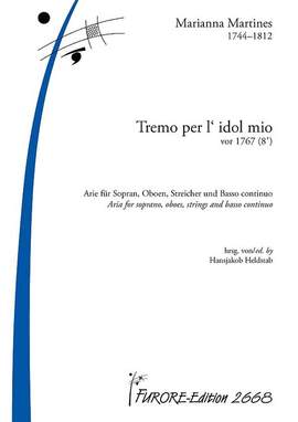Martines, M: Tremo per l'idol mio (vor 1767)