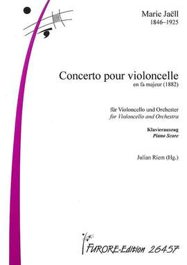 Jaëll, M: Concerto pour violoncelle (1882)