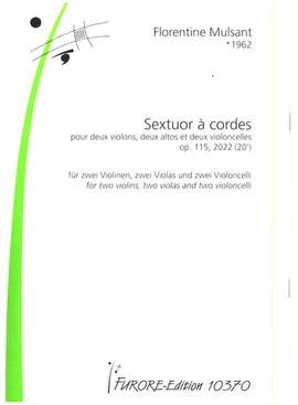 Mulsant, F: Sextuor à cordes op.115 (2022)