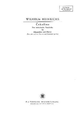 HEINRICHS, W: Cekolina