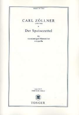 Zoellner, K F: Der Speisezettel Musikalischer