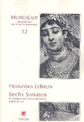 Lebrun, F: 6 Sonaten Band 2 (nr.4-6) Fuer