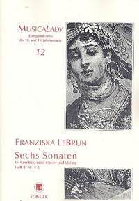 Lebrun, F: 6 Sonaten Band 2 (nr.4-6) Fuer
