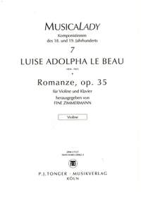 Le Beau, L A: Romanze op.35