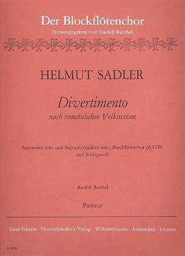 Sadler, H: Divertimento nach rumänischen Volksweisen