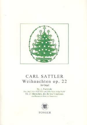 Sattler, C: Pastorale op.22,1 aus Weihnachten op.22