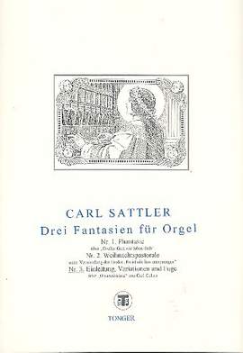 Sattler, C: Einleitung, Variationen und Fuge über