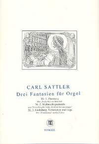 Sattler, C: Einleitung, Variationen und Fuge über