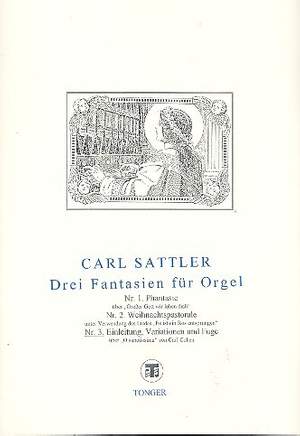 Sattler, C: Einleitung, Variationen und Fuge über