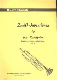 Huuck, G: 12 Inventionen op.24