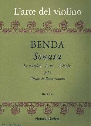 Benda, F: Sonate A-Dur op.1,2