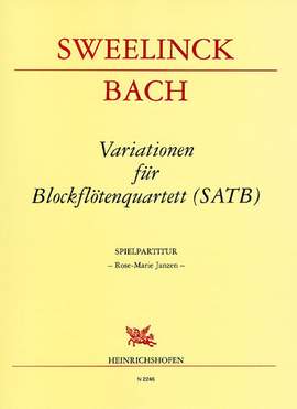 Sweelinck, J P: 3 Variationen über Mein junges