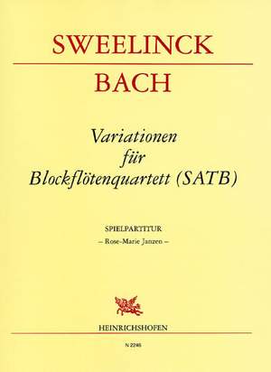 Sweelinck, J P: 3 Variationen über Mein junges