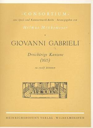 Gabrieli, G: Dreichörige Kanzone