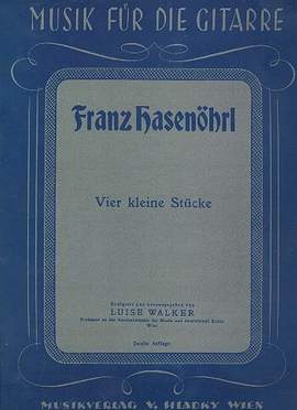 Hasenöhrl, F: 4 kleine Stücke