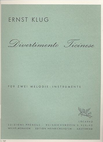 Klug, E: Divertimento Ticinese
