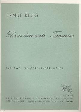 Klug, E: Divertimento Ticinese