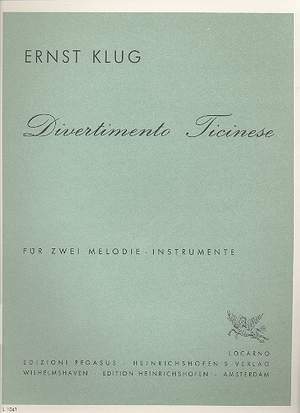 Klug, E: Divertimento Ticinese