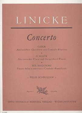 Linicke, J G: Concerto G-Dur