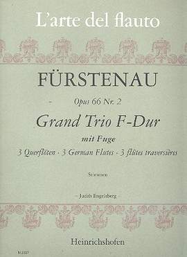 Fuerstenau, A B: Grand Trio F-Dur mit Fuge op.66,2