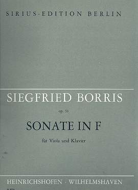 Borris, S: Sonate F-Dur op.51 für