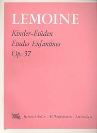 Lemoine, H: Kinder-Etüden op.37