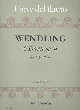 Wendling, J B: 6 Duette op.4