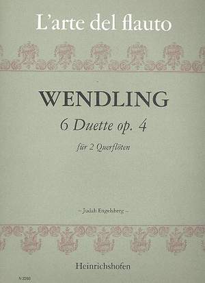 Wendling, J B: 6 Duette op.4