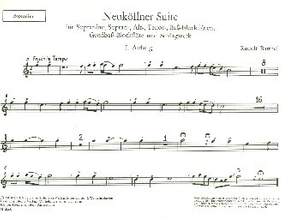 Barthel, R: Neuköllner Suite für Sopranino,